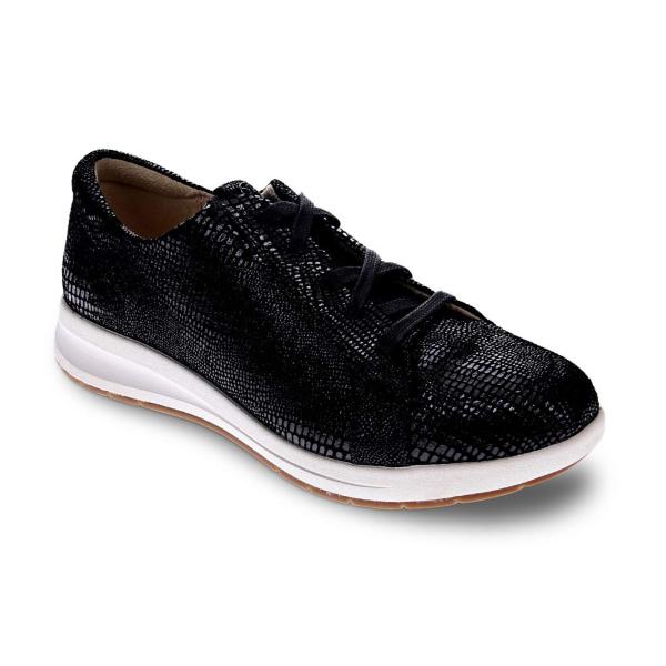 【並行輸入品】Revere Woman Athens Black/Lizard Leather 8 ...