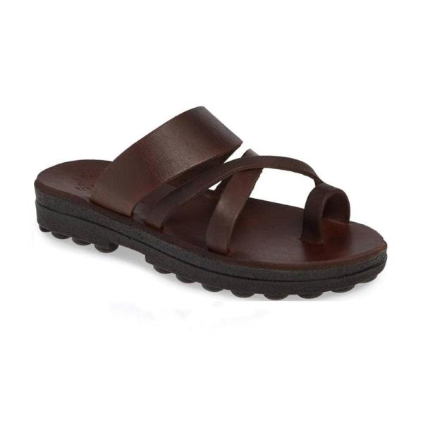 【並行輸入品】The Good Shepherd   Molded Leather Sandal  ...