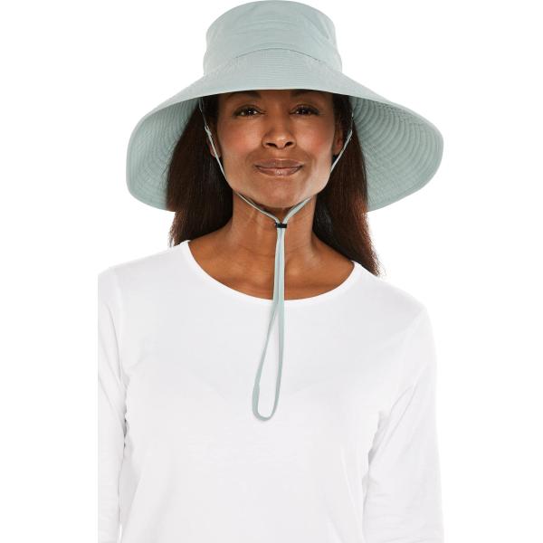 【並行輸入品】Coolibar UPF 50+ レディース CYD トラベルビーチハット   日焼け...