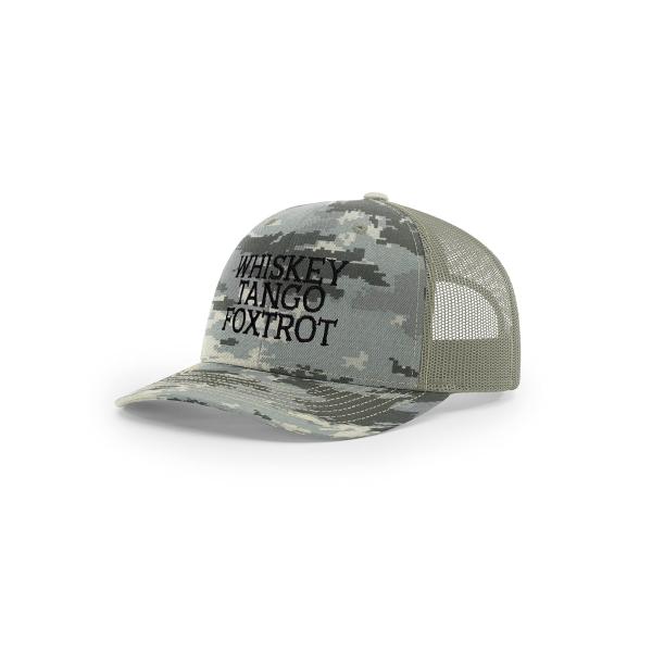 【並行輸入品】Whiskey Tango Foxtrot Camo Army Adjustable ...