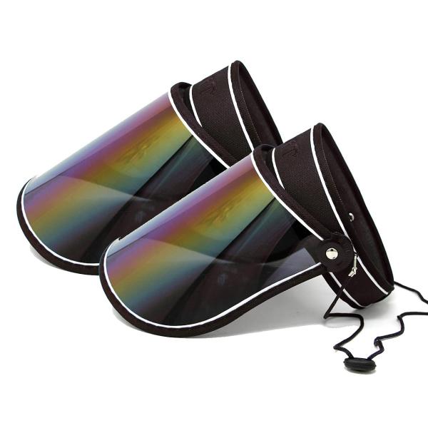 【並行輸入品】Face Protection Shield Sun Visor Hat Cap UV...