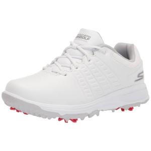 【並行輸入品】Skechers Women's Go Jasmine Spiked Waterproof Golf Shoe, White, 8