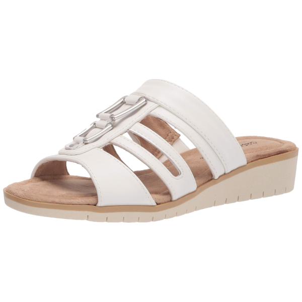 【並行輸入品】Easy Street Women's Slip on Sandal Wedge, W...