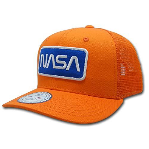 【並行輸入品】Rapid Dominance NASAパッチトラッカーキャップ、ワーム, オレンジ,...