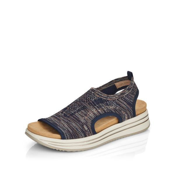 【並行輸入品】Remonte Women's, Jocelyn Sandal Blue 39 M