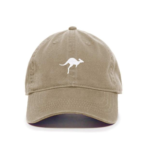 【並行輸入品】Kangaroo Baseball Cap Embroidered Cotton Ad...