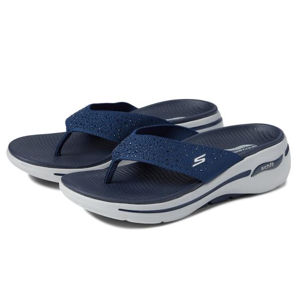 【並行輸入品】Skechers レディース Gowalk Arch Fit ダズルサンダル US サ...