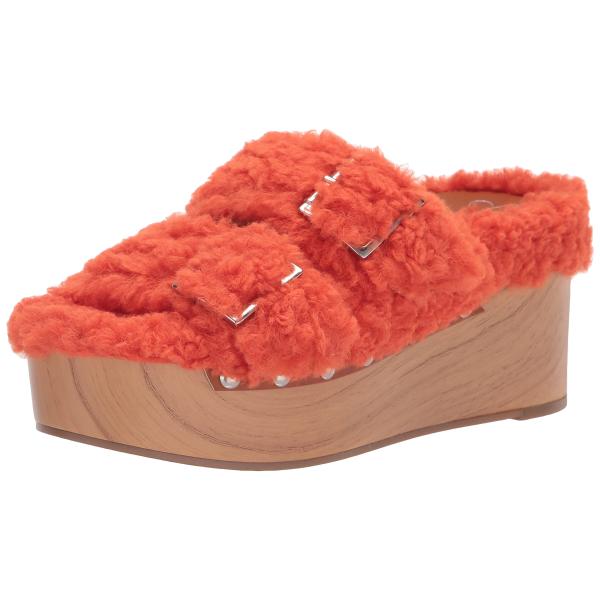 【並行輸入品】Jessica Simpson レディース Cyriss ウェッジサンダル, オレンジ...