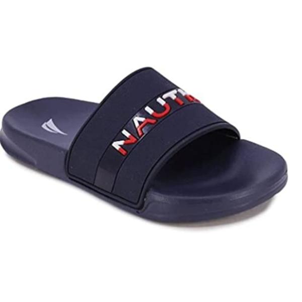 【並行輸入品】Nautica (ノーティカ) メンズ シャワーサンダル オープントゥ ソフトスライド...