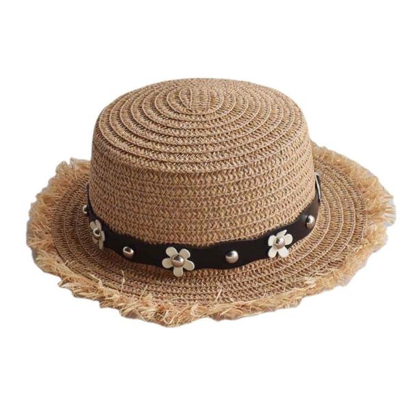 【並行輸入品】Floppy Straw Sun Hat for Womens UPF 50 Roug...