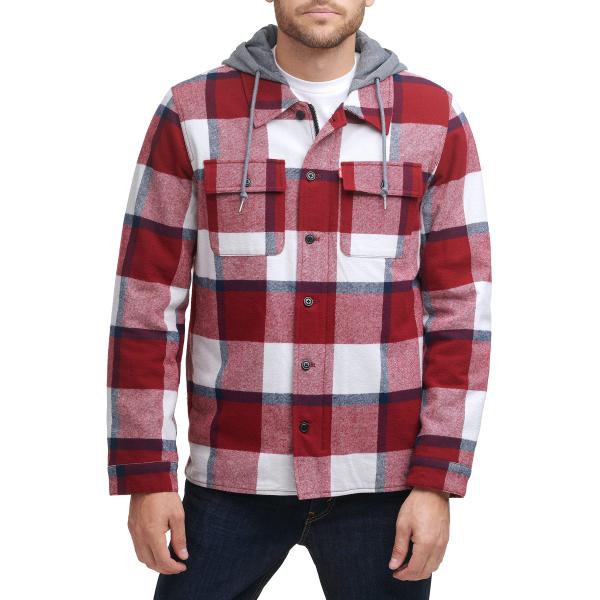【並行輸入品】Levi's Men's Cotton Shirt Jacket with Soft ...