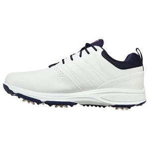 【並行輸入品】Skechers メンズ Go Torque Pro ゴルフシューズ スニーカー, ホワイト/ネイビー, 9 Skechers M