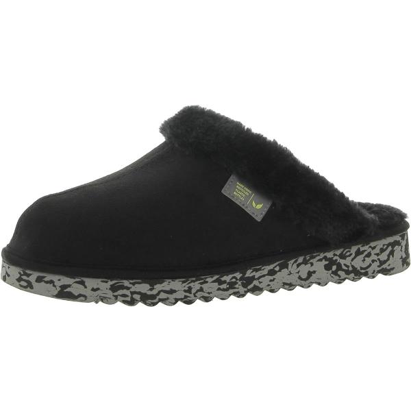 【並行輸入品】Dr. Scholl's Shoesレディースステイケーふわふわスリッパ, ブラック,...