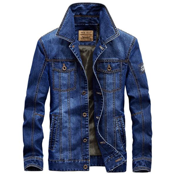 【並行輸入品】ebossy Men's Casual Distressed Denim Jacket...