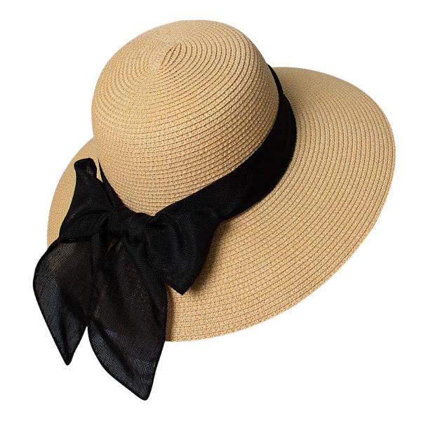 【並行輸入品】Womens Beach Sun Hat Women UPF 50 Brim Beac...