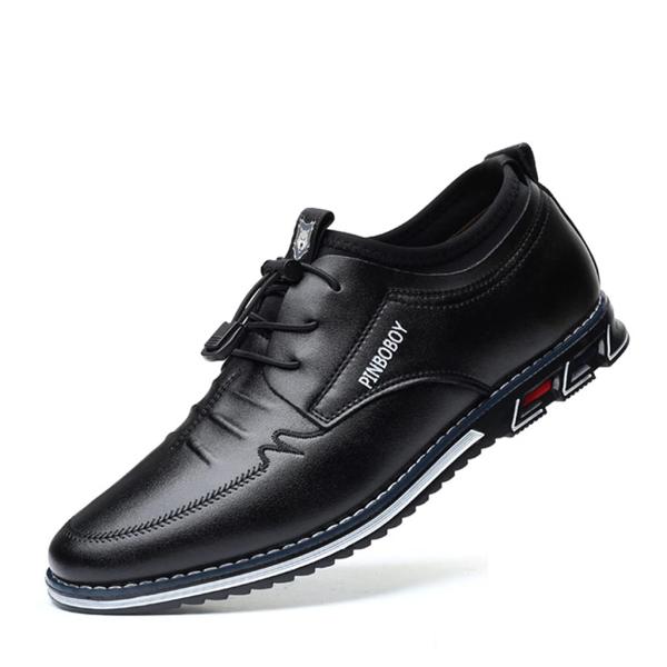 【並行輸入品】Veslesth Men Casual Luxury Sneakers Leather...