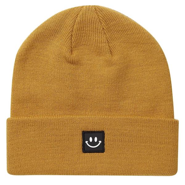 【並行輸入品】Knit Beanie Hat with Smile Face for Men/Wom...