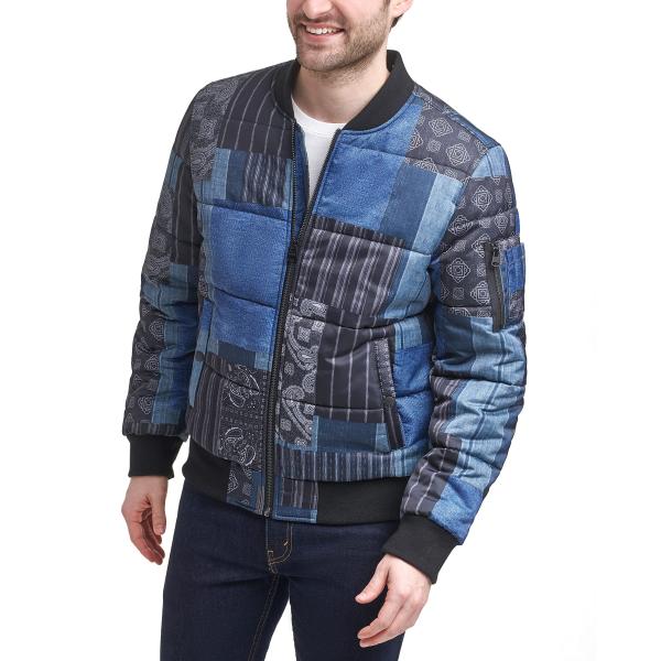 【並行輸入品】Levi's Men's Quilted Puffer Bomber Jacket, ...