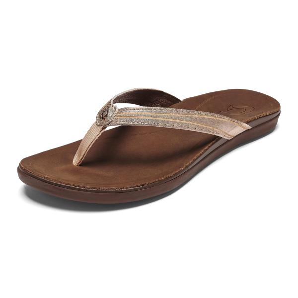 【並行輸入品】OluKai Aukai Women's Beach Sandals, Quick D...