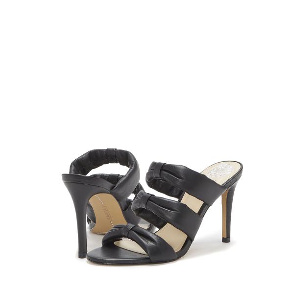 【並行輸入品】Vince Camuto レディース Thendie スライドサンダル ヒール付き, ...