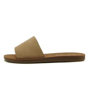 【並行輸入品】SODA レディースカジュアルスリッポンサンダル, ナチュラル エフロン, 7 Soda Women's Casual Slip