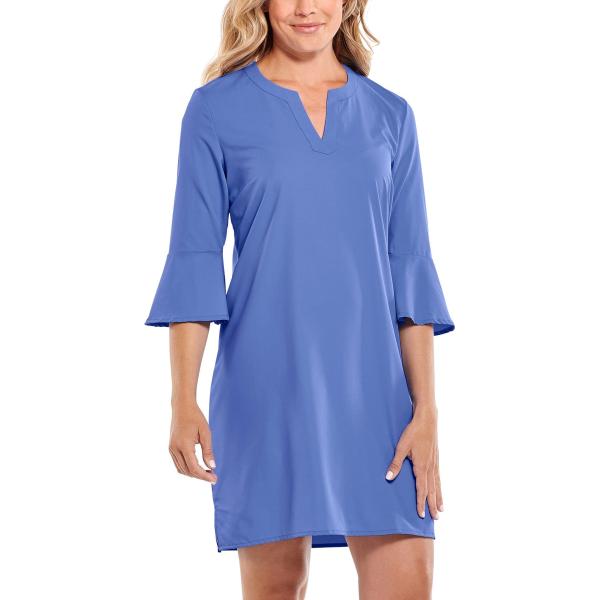 【並行輸入品】Coolibar UPF 50+ Women&apos;s Cannes Tunic Dress...