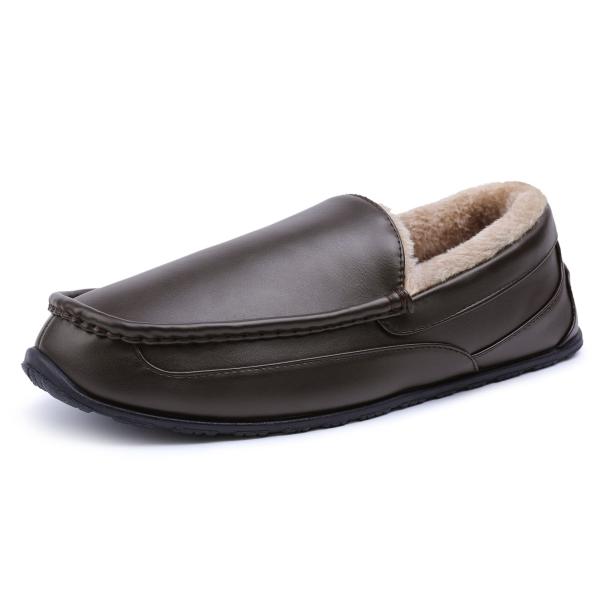 【並行輸入品】HOMEHOT Slippers for Men Memory Foam Shoes ...