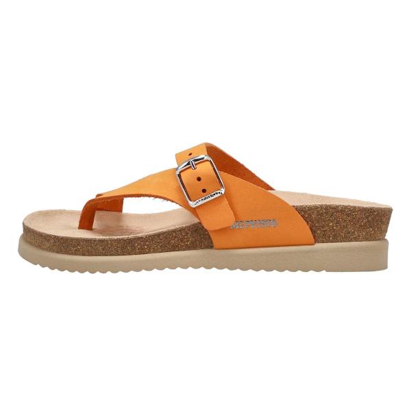 【並行輸入品】Mephisto レディース Helen Tバック サンダル, オレンジサンダルバック...
