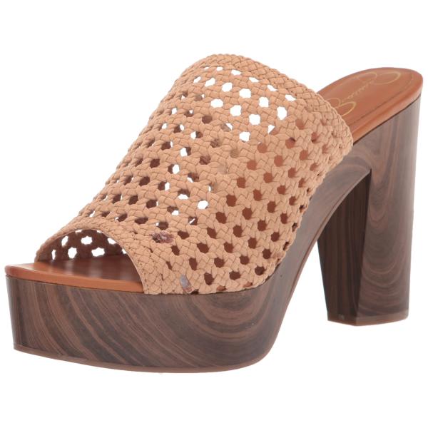 【並行輸入品】Jessica Simpson レディース シェルビー ブロックヒール プラットフォー...