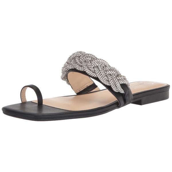 【並行輸入品】Jessica Simpson Women's Rowine Toe Loop Fla...