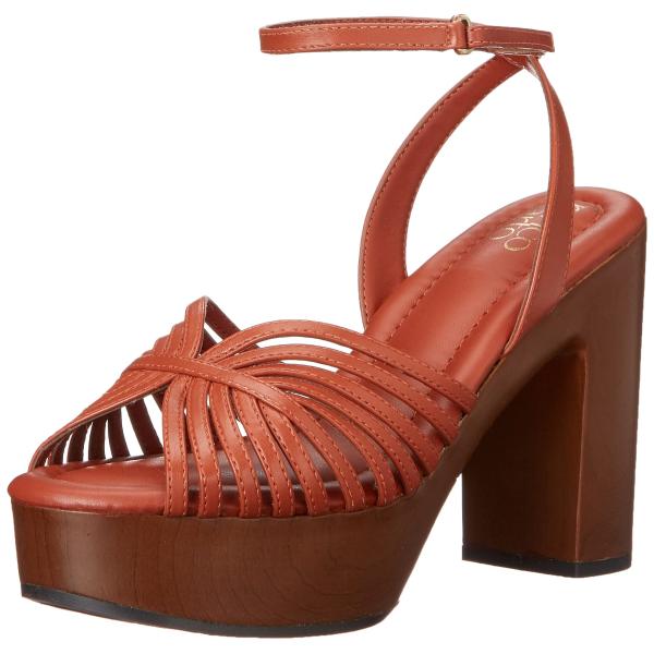 【並行輸入品】フランコサルト女性用ウィローサンダル, さび色, 24 Franco Sarto Wo...