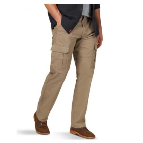 【並行輸入品】Wrangler Men's Relaxed Fit Flex Cargo Pants...
