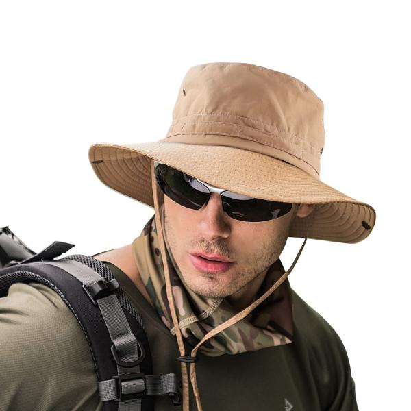 【並行輸入品】UPF 50+ Wide Brim Sun Hat for Men and Women...