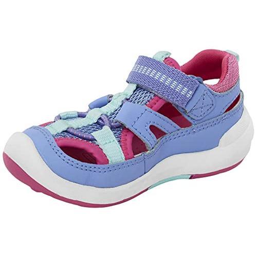 【並行輸入品】Stride Rite ユニ 子供用 SRT ウェイド スポーツサンダル, 青紫(Pe...