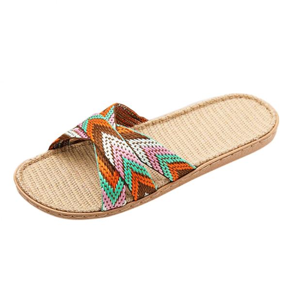 【並行輸入品】Women's Flat Slippers for Summer Beach Casu...