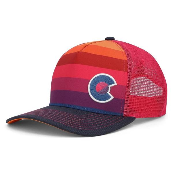 【並行輸入品】Colorado Trucker Hats for Men &amp; Women   Cus...