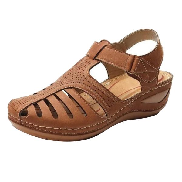 【並行輸入品】Comfortable Sandals for Women Wedges Soft L...