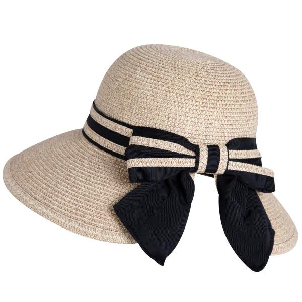 【並行輸入品】Comhat サマービーチ サンハット 女性用 つば広 紫外線保護 UPF 50+ 折...