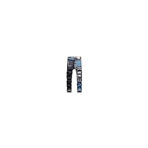 【並行輸入品】メンズコットンジーンズファッショ...の詳細画像5