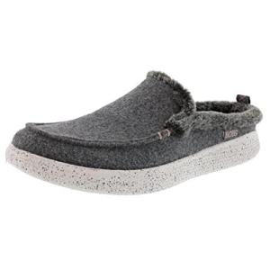 【並行輸入品】Skechers Women's BOBS Skipper Wild Wooly Slipper, Gray, 6 Skecher