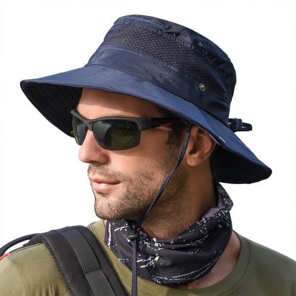 【並行輸入品】Sun Hat Fishing Hat with Wide Brim, Men's O...