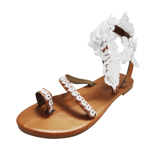 【並行輸入品】Scar wolf Women's Roman Beach Flat Sandals ...