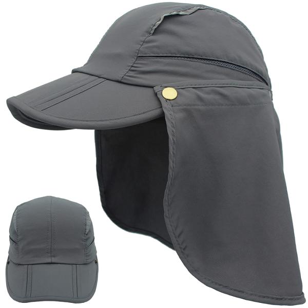 【並行輸入品】Huakunda Hat with Neck Protection Detachabl...