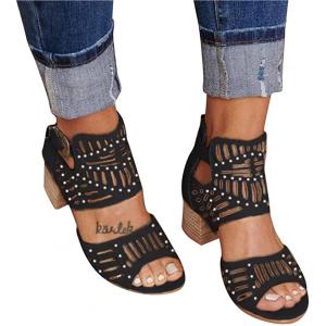 【並行輸入品】女性用サンダル オープントゥ アン...の商品画像