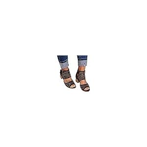 【並行輸入品】女性用サンダル オープントゥ ア...の詳細画像2