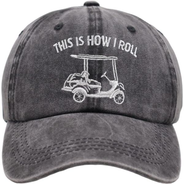 【並行輸入品】Kamaple This is How I Roll Golf Cart Hat, F...