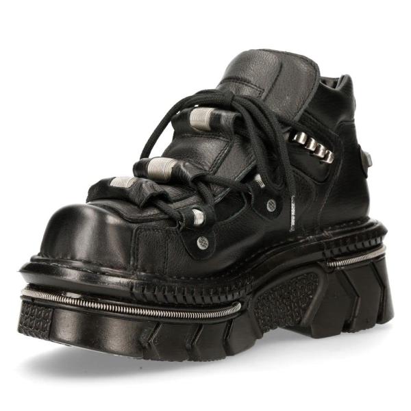 【並行輸入品】New Rock M 215 S6 Men's Goth Punk Black Met...