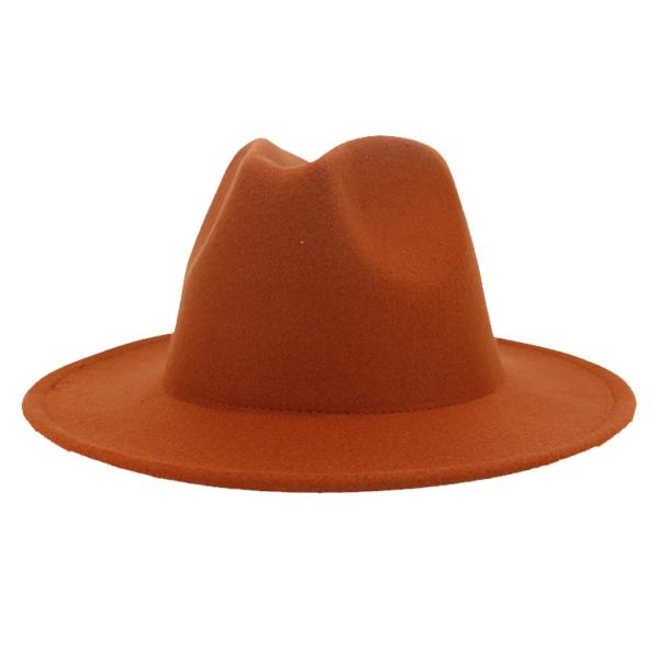 【並行輸入品】Plain Colours Fedora Hats for Men &amp; Women, ...