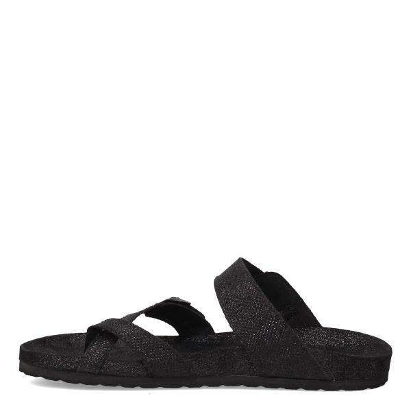【並行輸入品】WHITE MOUNTAIN レディース Gracie サンダル, ブラック, 10 ...
