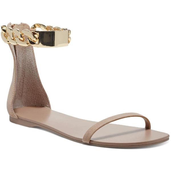 【並行輸入品】INC レディース Satiya カジュアルジッパースリングバックサンダル, ダークア...